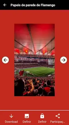 Papéis de parede do Flamengo android App screenshot 0